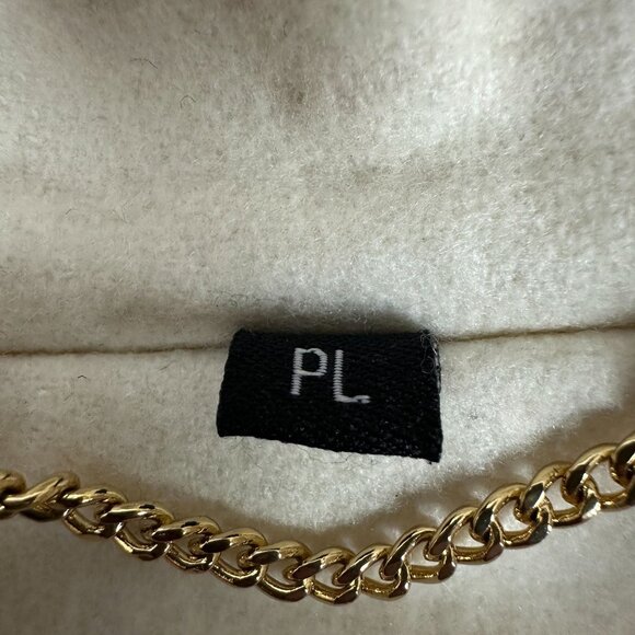 Guess Women's Ivory Wool-Blend Peacoat Size PL - Picture 4 of 7